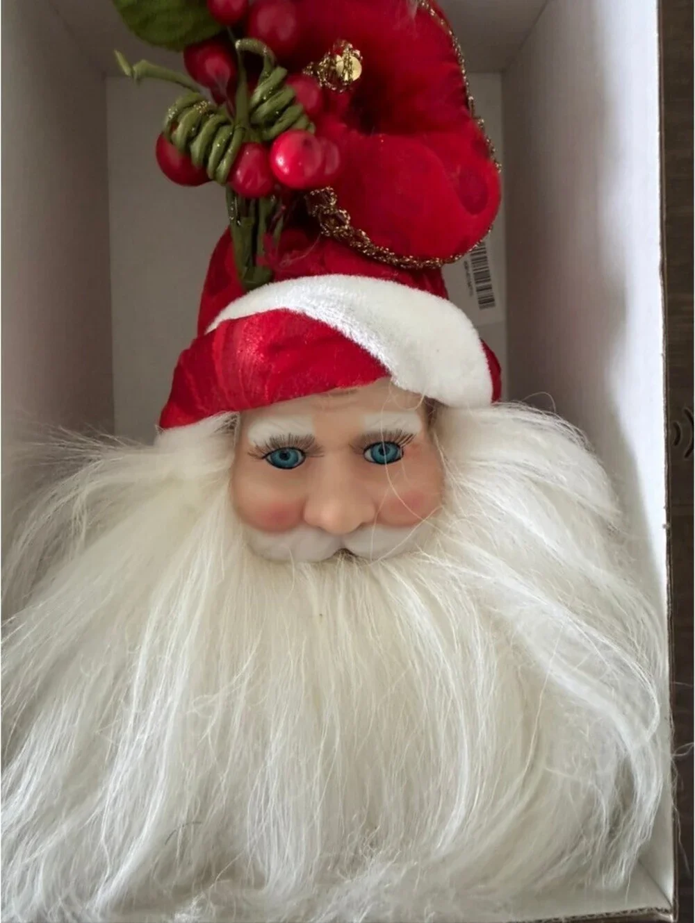 Dillard's Santa Clause Holiday Ornament